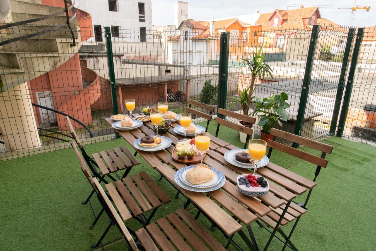 Host Wise - Spacious Fresh Flat W Terrace - Near Sea Espinho  Bagian luar foto
